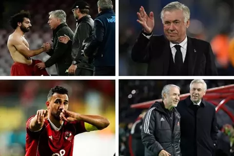  الأهلي وصلاح وتريزيجيه.. مواقف لا تُنسى لأنشيلوتي قبل ودية مصر والبرازيل